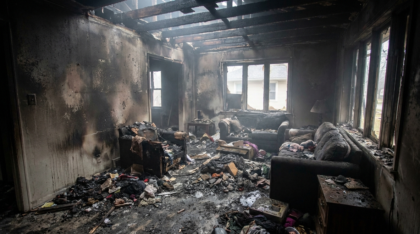 total loss vs partial fire damage assessment and repair cost analysis
